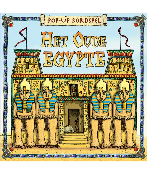 Oude Egypte pop-up bordspelboek